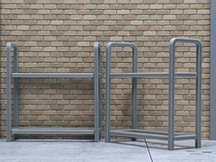1/24 1/25 Scale Wheel/Tire Rack – For car garage/workshop diorama (set of 2)