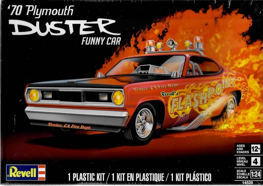Revell 14528 ’70 Plymouth Duster Funny Car model kit