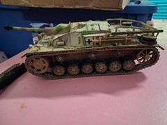 STUG III EAGLE MINATURES WINTER WASH 1:30 METAL TRACKS