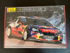Heller 1/24 Citroen DS3 WRC ’12 Model Kit 80757. New Sealed Box