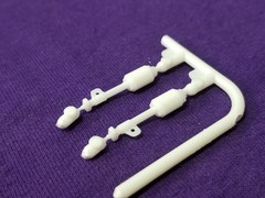 2021 Dodge Charger Hellcat FRONT STRUTS from 1:25 AMT Model Kit