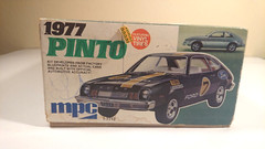 Vintage Very Rare 1977 MPC Ford Pinto Model Car Kit 1-7712