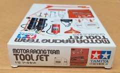 Tamiya 1:12 Motor Racing Team 15 piece Tool Set 1975 Issued Model Kit 2204-300