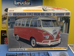 HASEGAWA 1963 VOLKSWAGEN TYPE2 MICRO BUS (1963) 23-WINDOW SERIES 10