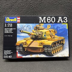Revell 03140 1:72 M60 A3 Tank Military Plastic Model Kit Boxed Factory Sealed