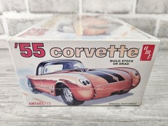 AMT 1955 ’55 Corvette Stock or Drag 1:25 Model Kit Sealed AMT683/12