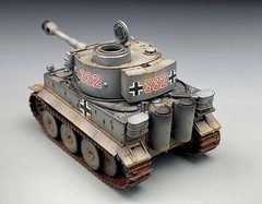 Tiger Model TM502 Cute German Tiger I Early Type with 88mm Gun – USA Shipping