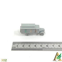 1/144 WWII German V3000S Maultier Ambulance Truck Resin Model Kit New