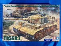 Tamiya 49504, 1/35 Tiger I Ausf. E Late Version Heavy Tank Model Kit, Vintage.
