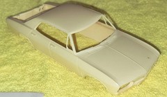 1967 CORVAIR 4-Door Sedan ORIGINAL RESIN by Mark Corbin w/ Interior & Rear Glass