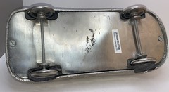 Vintage CAR ART Cast Chrome Metal 11.5” Lotus? 2 Pounds JIM DUDEN COLLECTION