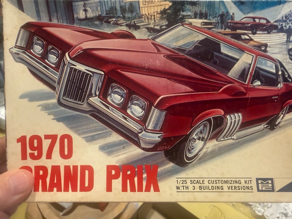 1970 mpc grand prix sealed inside bag no issues decal have tire marks unfortunat