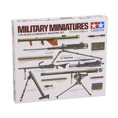 TAMIYA Military Model 1:35 U.S. Infantry Weapons Set VG/NM