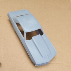 ABS-LIKE RESIN 3D PRINTED 1/25 1969 CHEVY CAMARO OUTLAW, SUPER GAS PRO BODY
