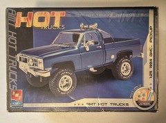 AMT HOT TRUCKS 1984 GMC PICKUP #38583 1/25 OPEN BOX SEALED INSIDE PLEASE READ