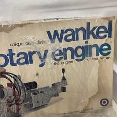 Entex Wankel Mazda Rotary Engine is 1:5 Scale Model No.8201 Parts Sealed!