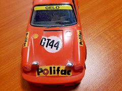 Vintage 1977 Monogram 1:24 Model Kit #2107 Porsche 911 Carrera RSR ~ Assembled