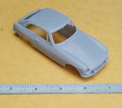 ABS-LIKE RESIN 3D PRINTED 1/32 1965 MG MGB GT, MGB-GT COUPE BODY