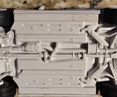 7″ Loose 1992 Dodge Stealth 1/24 Scale Promo Car White Crack In Rear Window