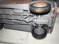 1/48 ? German Steyr Type 1500A Kommandeurwagen Model – 5-1/2” X 2” X 2-1/4” high