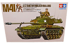 Tamiya #35055 1:35 Scale M41 US Army Tank Walker Bulldog Model Kit
