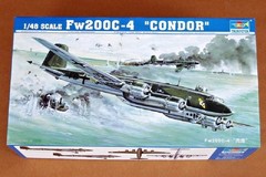 Trumpeter 1/48 02814 Fw200C-4 Condor Assembly Model Kit