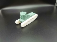 3D printing 1/72/48/35/87 UK Mark A Whippet‌/ ‌Whippet Tank Uncoated kit
