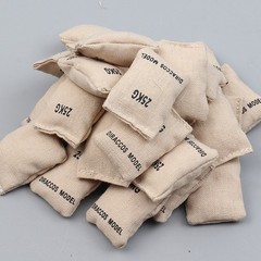 Diorama 1/16 Sandbags Bunker Model Tank Military Defence Scene Model Accessories