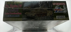 1/35 Dragon 6560 : Pz Kpfw. IV Ausf H Late Production w/ Zimmerit German Tank