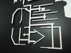 Interior floor pan seat roll cage 1979 Pinto Ridge Runner Modified Race Car 1/25