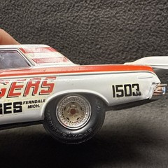 1964 Dodge 330 Super Stock Custom Built 1/25 Model Detailed Drag Car PRO STREET