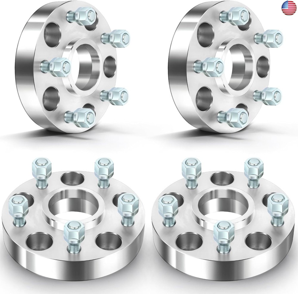 SCITOO 4PCS 1.25″ 5 Lug Hubcentric Wheel spacers 5×5 to 5×5 5x127mm Wheel
