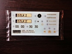 FUJIMI 1/24 Mercedes Benz SLK 230 Opencar Kompressor Steal & Good Condition !