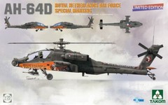 Takom🧩 三花 🧩 1/35 AH-64D Royal Netherlands Air Force Helicopter #2609📌USA