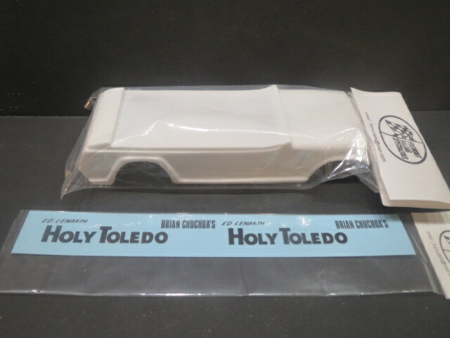 Holy Toledo 1/25th Funnycar Resin Body & Decal from Fremont Racing