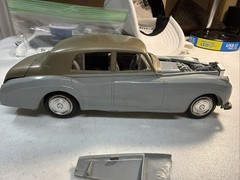 1962 Hubly Rolls-Royce Silver Cloud Dealer Promo Car For Parts 1/25 Scale