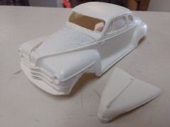 Vics Resins 1948 Plymouth Coupe 1/25 resin body