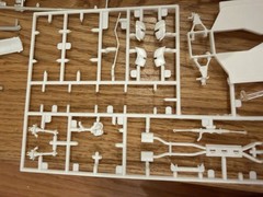Unassembled Model Car Kit Parts Lot