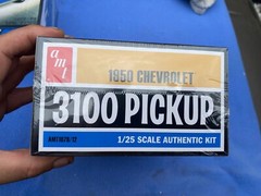AMT “Union 76” 1950 Chevy 3100 Pickup Truck 1:25 Plastic Model Car Kit 1076