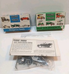 Revell Highway Pioneers Jaguar, Gowland 36 Cord, Rolls Royce Model Kit Parts Lot
