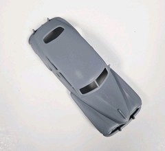 ABS-LIKE RESIN 3D PRINTED 1/25 1948 CHEVROLET FLEETLINE AERO SEDAN BODY