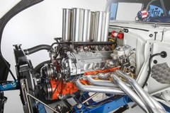 Decals – 57 Chevy gasser, “All American”. Beautiful!