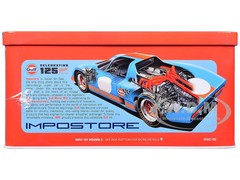 SKILL 2 MODEL KIT GULF RACING IMPOSTORE W/COLLECTOR TIN 1/25 SCALE MPC MPC1043