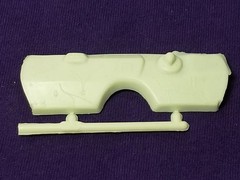 1974 Plymouth Road Runner FIREWALL from MPC 1:25 Model Kit 74 Roadrunner