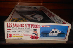 Vintage Yodel Model Los Angeles City Police Dodge Monaco 1/24 Scale Motorized