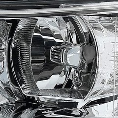 Black Housing Headlight Assembly compatible with 2007 2008 2009 2010 2011