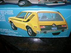 AMT Gremlin X Mini Muscle Car Model Kit 1:25 Scale T216 Molded in White