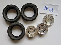 Pick One 1:24 1:25 Scale Automobile Wheels/Tires Model Kit Parts *Pick-A-Lot*
