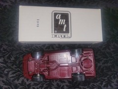 1993 AMT ERTL Chevrolet CORVETTE ZR-1 Dealer PROMO Car 40th Anniversary 6576 Red