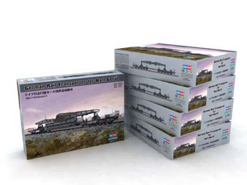 Hobby Boss German Rail Transporter for Karl-Geraet 82906